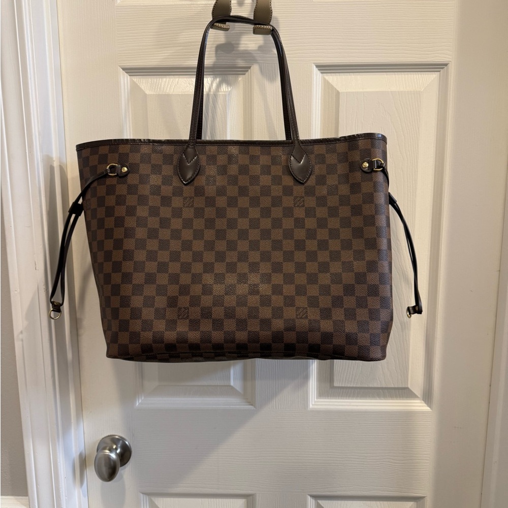 ๐ฅ Louis Vuitton Neverfull GM Damien Ebene Canvas - Picture 2 of 16